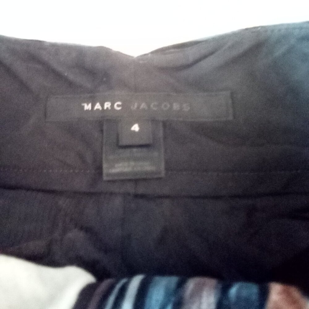 Marc  Jacobs Velvet Chevron Multi Color Striped Skirt Size 4 - Picture 4 of 8